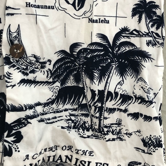 ALOHA FASHION Hawaiian Button Front Shirt - Picture 6 of 13